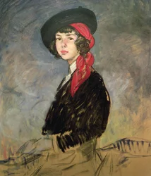 Esquisse pour un portrait de la duchesse d